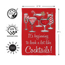 Sugar & Stripes Cheers Burlap Flag Garden