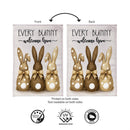 Every Bunny Welcome Here Burlap Garden Flag Garden