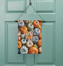 Pumpkin Bunch Burlap Flag Garden