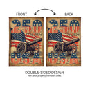 250th Anniversary Cannons Burlap Garden Flag