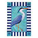 Seaside Retreat Hernon Burlap Flag Garden