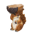 Hillside Pasture Bird Feeder, Resin Woodland Squirrel