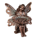 Cottage Garden Bird Feeder, Resin Verdigris Fairy