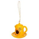 Hillside Pasture Bird House, Ceramic Hanging Sunflower Watering Can