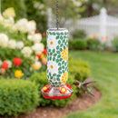 Cottage Garden Bird Feeder, Mosaic Hummingbird Feeder, Daisy