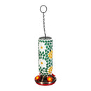 Cottage Garden Bird Feeder, Mosaic Hummingbird Feeder, Daisy