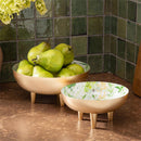 VivaStyle Veranda Garden Bowl, Metal, Set of 2