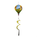 Golden Sunflower Field Balloon Spinner