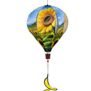 Golden Sunflower Field Balloon Spinner
