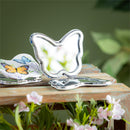 Cottage Garden Butterfly Shape Compact Mirror, Asst of2, CDU