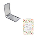 Simple Blessings Beauty & Grooming Supplies, Compact Mirror, Asst of 2, CDU