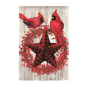 Buffalo Check Country Star Single Sided House Flag