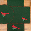 Cardinal Holly Felt Runner