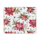 Poinsettia Christmas Hardboard Pmat