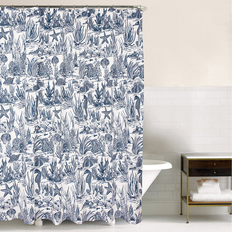 Reef Shores Shower Curtain