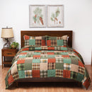 Aspen Patchwork Twin Quilt Set