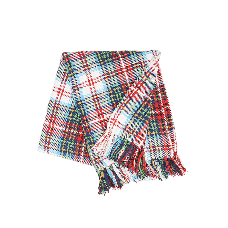 Morris Plaid Throw