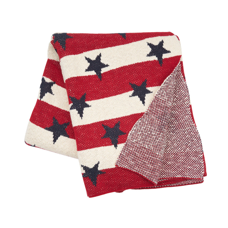 Star And Stripes Throw