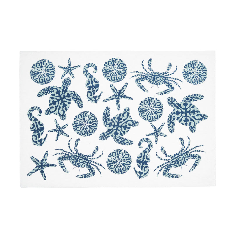 Stamped Seaside Placemat