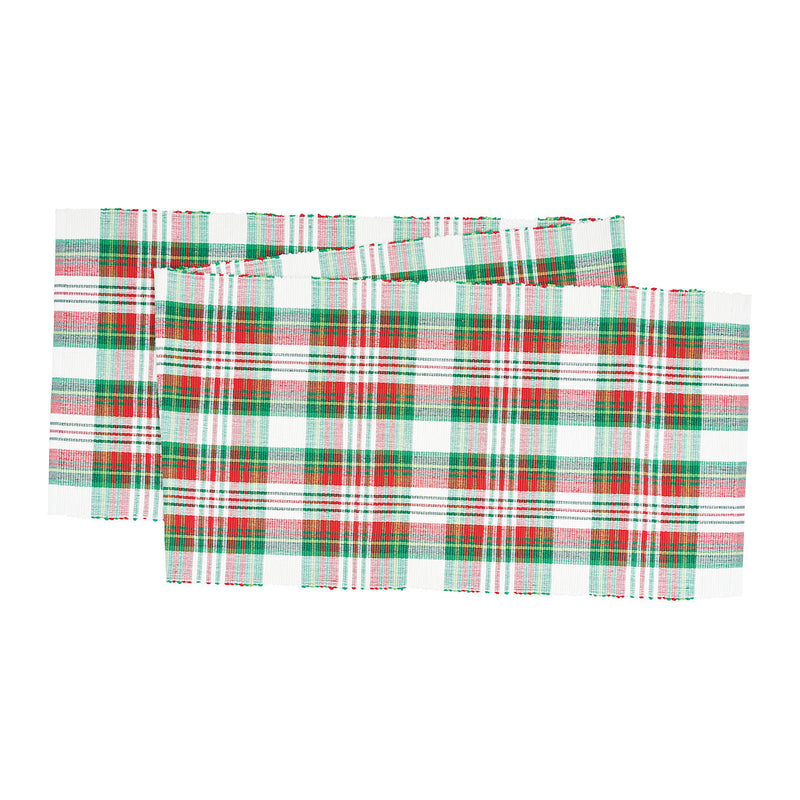 Carter Christmas Plaid Runner