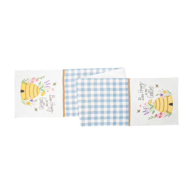 Bee Happy in Blue Runner