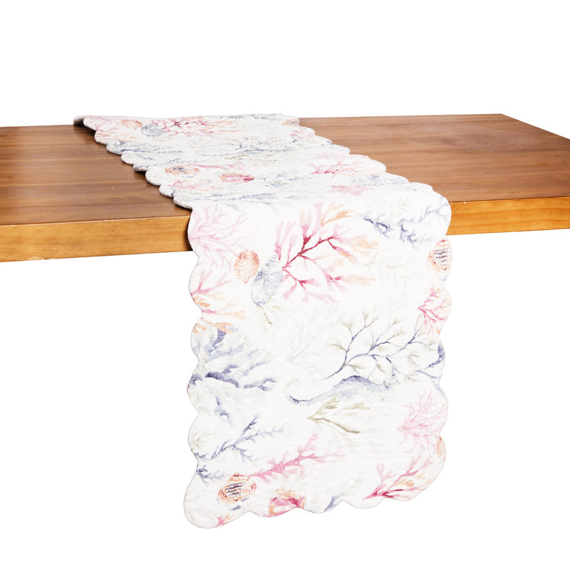 Nori Coral Table Runner
