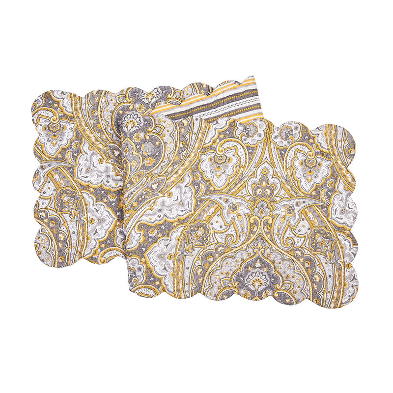 Shay Damask Table Runner