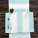 Cabana Sky Blue Stripes Placemat