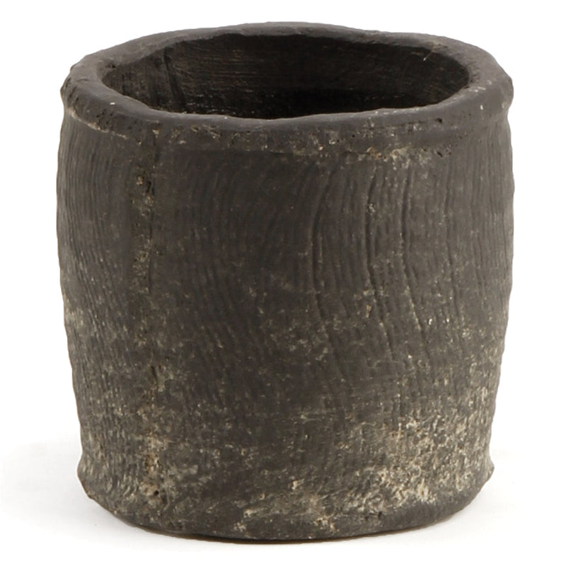 Napa Home Garden, ANTWERP 3" RD POT GRAYWASH,cd227