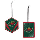 Minnesota Wild Air Freshener, Set of 2