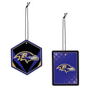 Baltimore Ravens Air Freshener, Set of 2
