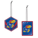 University of Kansas Air Freshener, Set of 2