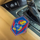 University of Kansas Air Freshener, Set of 2