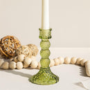 VivaStyle Veranda Garden Candle Holder, Glass, 6"H