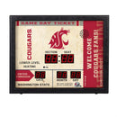 Scoreboard Wall Clock, Washington State University