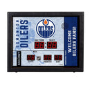 Scoreboard Wall Clock, Edmonton Oilers