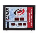 Scoreboard Wall Clock, Carolina Hurricanes