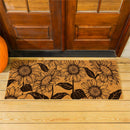 Harvest Blossom Sunflower Coir Mat,60"x24"