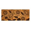 Harvest Blossom Sunflower Coir Mat,60"x24"