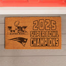 New England Patriots, Super Bowl 60 Champions, Coir Mat, One Color, 28"x 16"