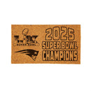 New England Patriots, Super Bowl 60 Champions, Coir Mat, One Color, 28"x 16"