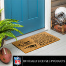 New England Patriots, Super Bowl 60 Champions, Coir Mat, One Color, 28"x 16"