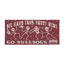 Mississippi State University Flocked Coir Halloween Sassafras Switch Mat, 22"x10"
