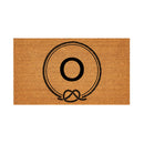 Coastal Coir Mat Nautical Monogram 28x16"