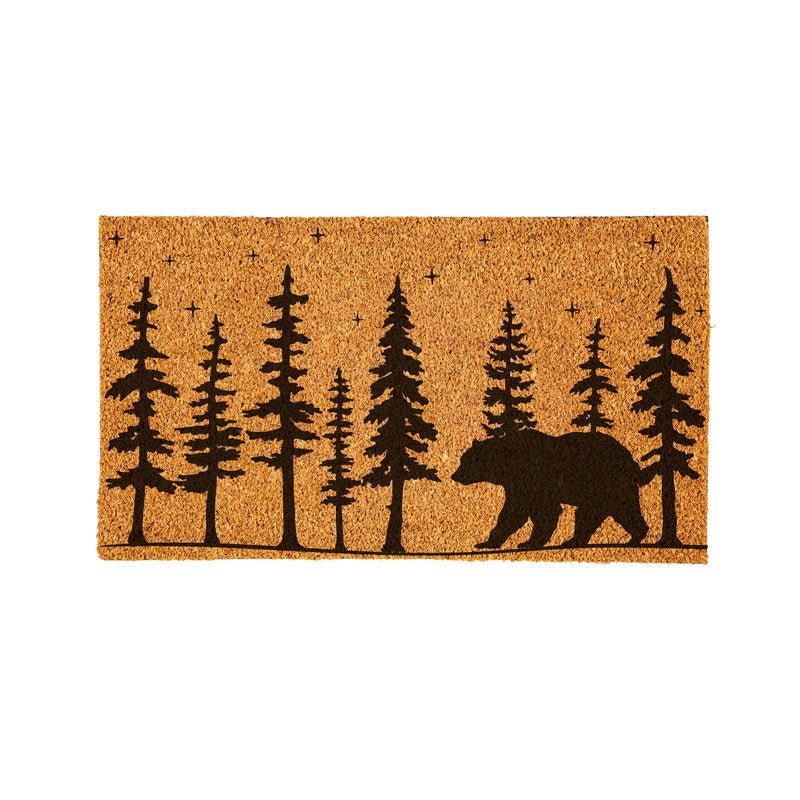 High Country Wilderness Coir Mat, Bear, 28"x16"