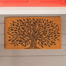 Harvest Blossom Tree Of Life Coir Mat, 28"x16"