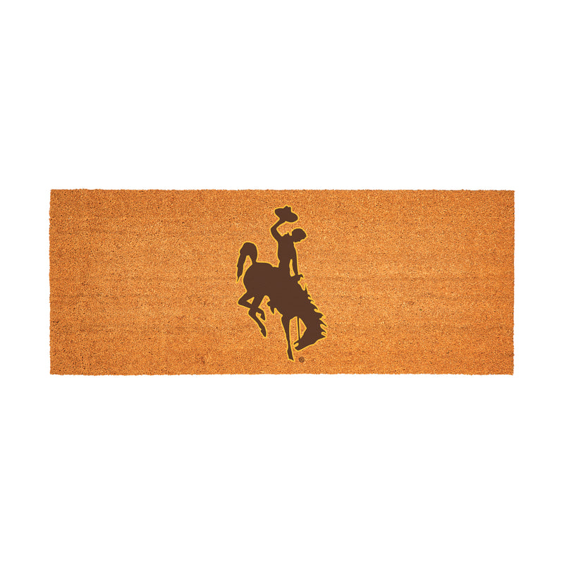 University of Wyoming Extra Large Full Color Coir Mat, 60"x24"