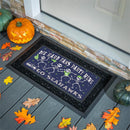 Seattle Seahawks Flocked Coir Halloween Sassafras Switch Mat, 22"x10"