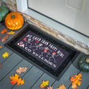Fresno State Flocked Coir Halloween Sassafras Switch Mat, 22"x10"