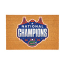 University of Florida, Mens NCAA Basketball Champions  Large Full Color Coir Mat, 36"x24"